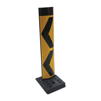Collapsible PVC Delineator with 10kg Base