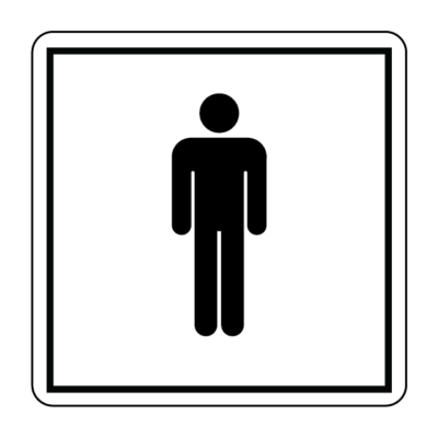 Male Icon Sign