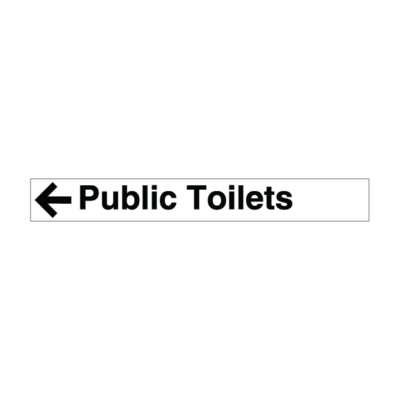 Small Hosplan Toilet Sign