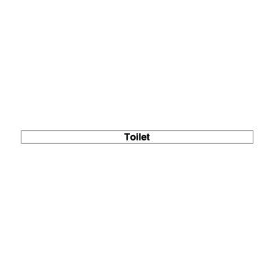 Toilet Door Sign