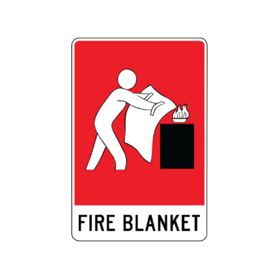 Fire Blanket Safety Sign