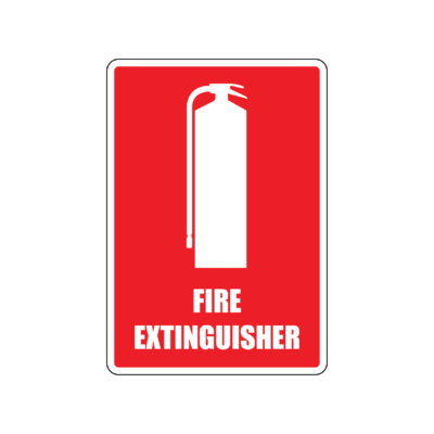 Fire Extinguisher 150mm Sign