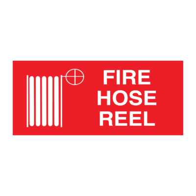 Large Fire Hose Reel Sign