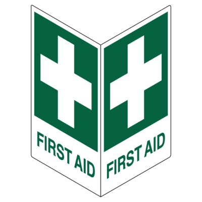 Small First Aid Emergency Sign
