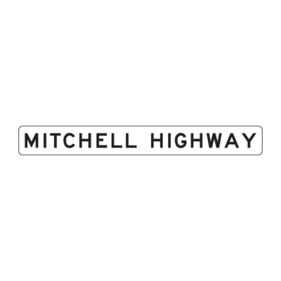 Road Name Guide Sign