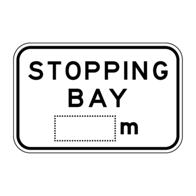 Stopping Bay Guide Sign