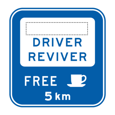 Driver Reviver Guide Sign
