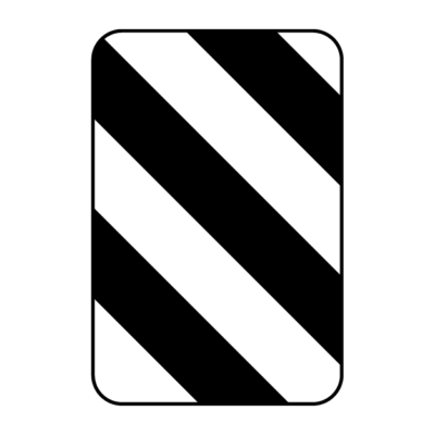 Hazard Marker Guide Sign Rectangle