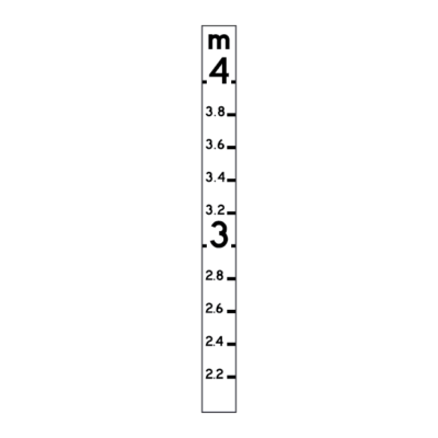 Flood Depth Indicator 2m to 4m