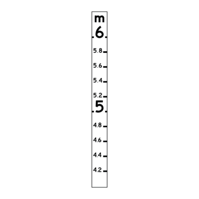 Flood Depth Indicator 4m to 6m