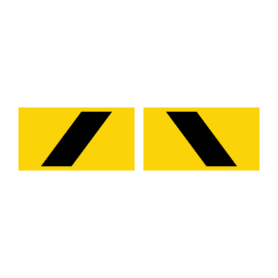 Low Clearance Hazard Marker Guide Sign