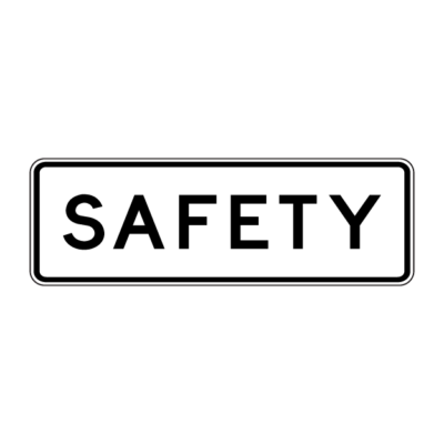 Safety Guide Sign