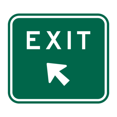 Exit Guide Sign