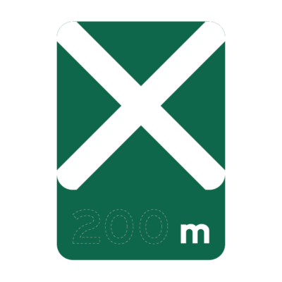 Lane Status Control Signal Sign