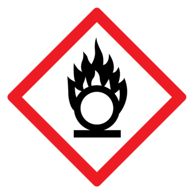 Oxidizing Dangerous Goods Sign