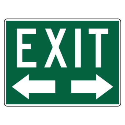IS-8B Emergency Sign