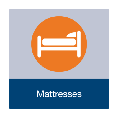 Mattresses Waste Facility Management Sign