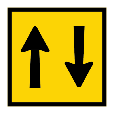 Lane Arrows Multi Message Sign