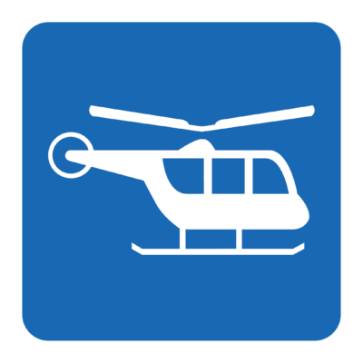 Helicopter Pad Sign