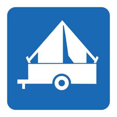 Camper Trailer Site Sign