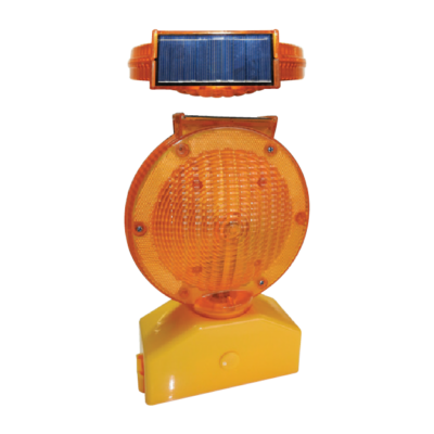 Solar Flashing Barricade Light