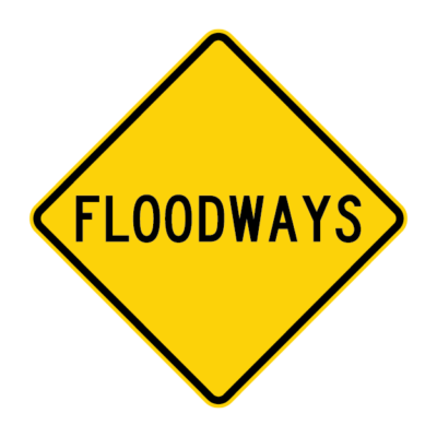 Floodways Sign