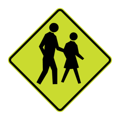Pedestrians Sign