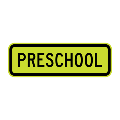 Preschool Warning Sign